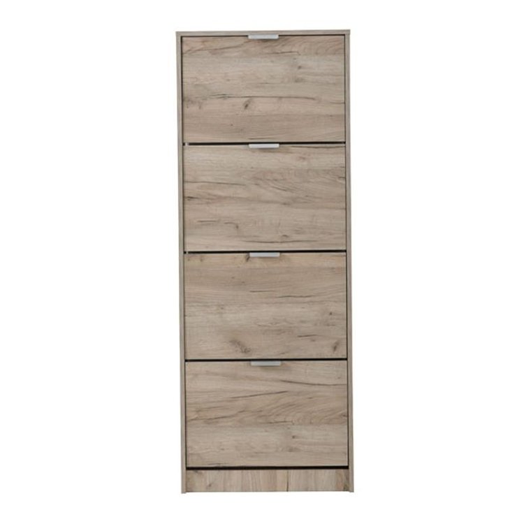 ΠΑΠΟΥΤΣΟΘΗΚΗ Base 14 GREY OAK 58x18x155,5εκ 11008511
