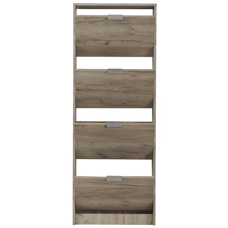 ΠΑΠΟΥΤΣΟΘΗΚΗ Base 14 GREY OAK 58x18x155,5εκ 11008511