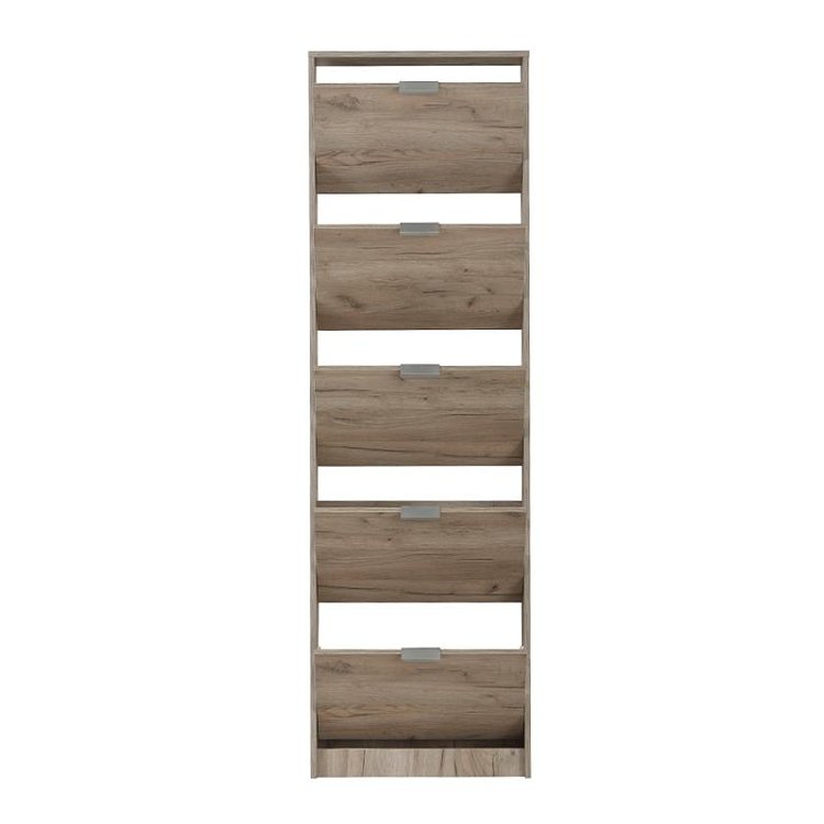ΠΑΠΟΥΤΣΟΘΗΚΗ Base 15 GREY OAK 58x18x191,5εκ 11008513