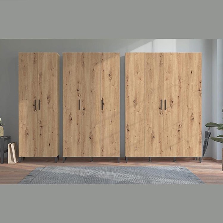 ΠΑΠΟΥΤΣΟΘΗΚΗ BUSETO 2K ARTISAN OAK ΧΡΩΜΑ 67,5x35x195εκ 11011711