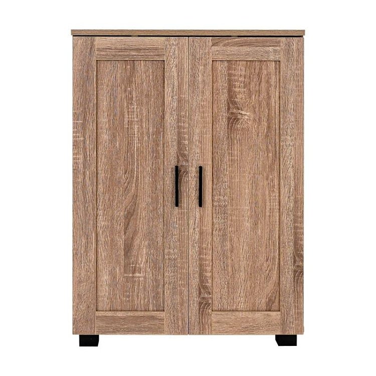 ΠΑΠΟΥΤΣΟΘΗΚΗ Fylliana "Cubo" ΜΕ 4 ΡΑΦΙΑ ΧΡΩΜΑ GREY OAK 60x33x84εκ 271-226-082
