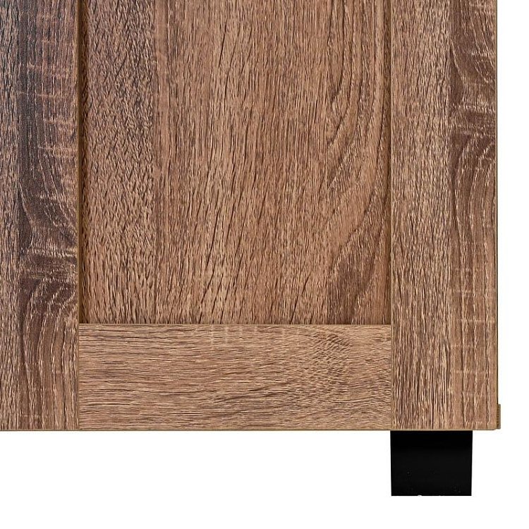 ΠΑΠΟΥΤΣΟΘΗΚΗ Fylliana "Cubo" ΜΕ 4 ΡΑΦΙΑ ΧΡΩΜΑ GREY OAK 60x33x84εκ 271-226-082