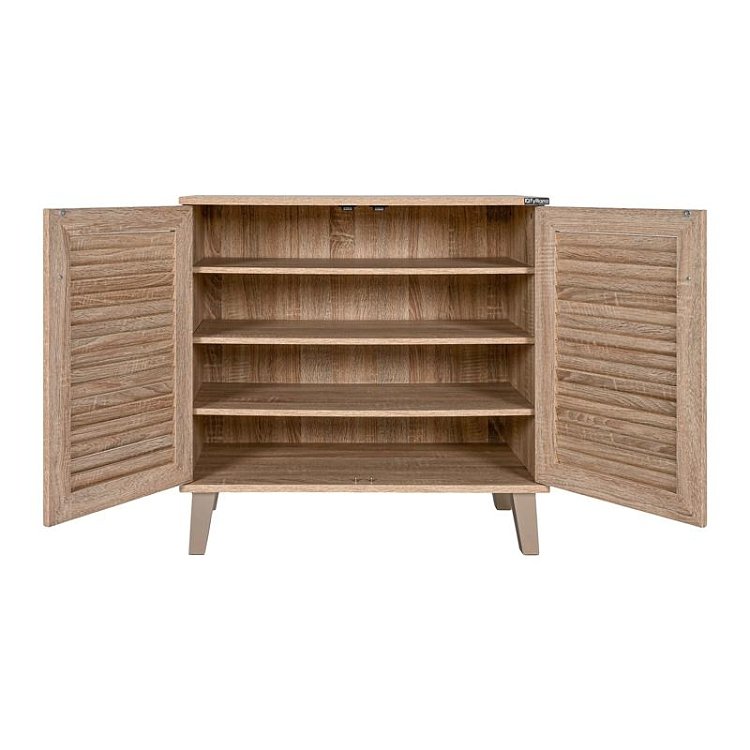ΠΑΠΟΥΤΣΟΘΗΚΗ Fylliana FP-01 SONOMA ΜΕ 4 ΡΑΦΙΑ 75x36,8x74,5εκ 932-92-001