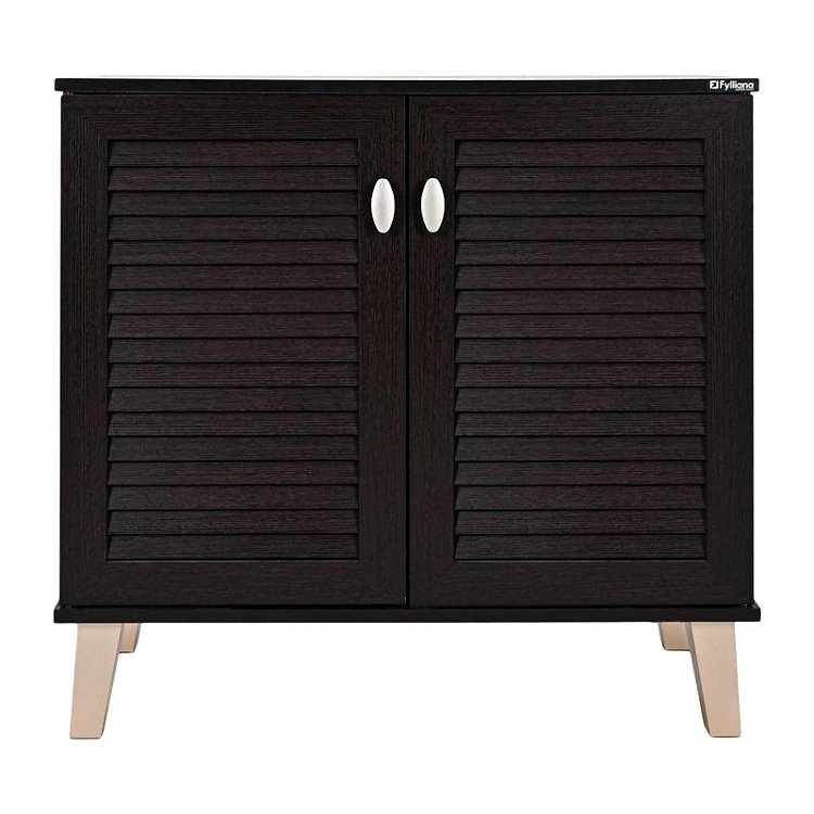ΠΑΠΟΥΤΣΟΘΗΚΗ Fylliana FP-01 WENGE ΜΕ 4 ΡΑΦΙΑ 75x36,8x74,5εκ 932-92-002