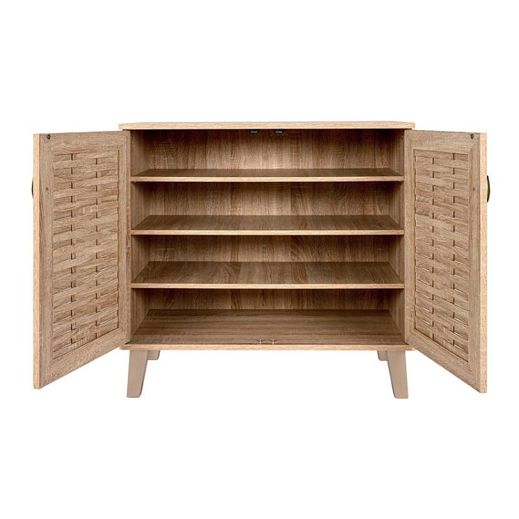 ΠΑΠΟΥΤΣΟΘΗΚΗ Fylliana FP-01C SONOMA ΜΕ 4 ΡΑΦΙΑ 75x36,8x74,5εκ 932-92-006