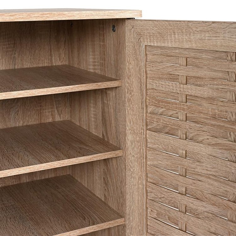 ΠΑΠΟΥΤΣΟΘΗΚΗ Fylliana FP-01C SONOMA ΜΕ 4 ΡΑΦΙΑ 75x36,8x74,5εκ 932-92-006