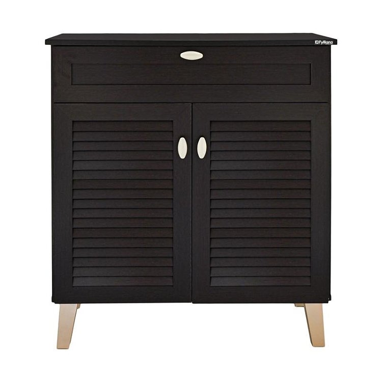 ΠΑΠΟΥΤΣΟΘΗΚΗ Fylliana FP-02 WENGE ΜΕ 4 ΡΑΦΙΑ ΚΑΙ 1 ΣΥΡΤΑΡΙ 77,8x36,8x89,3εκ 932-92-004