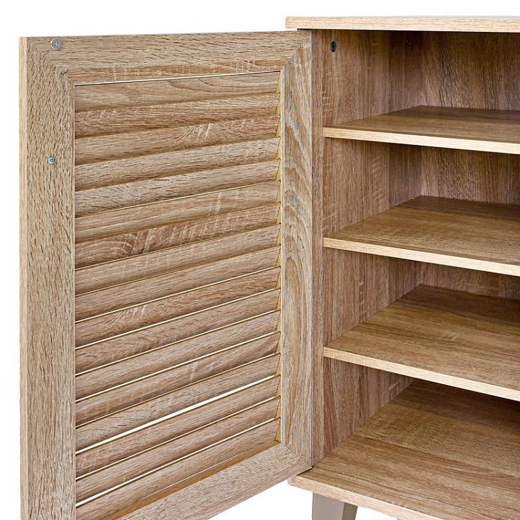 ΠΑΠΟΥΤΣΟΘΗΚΗ Fylliana FP-04LVP SONOMA 112.4x36.8x74.5εκ 932-00-009