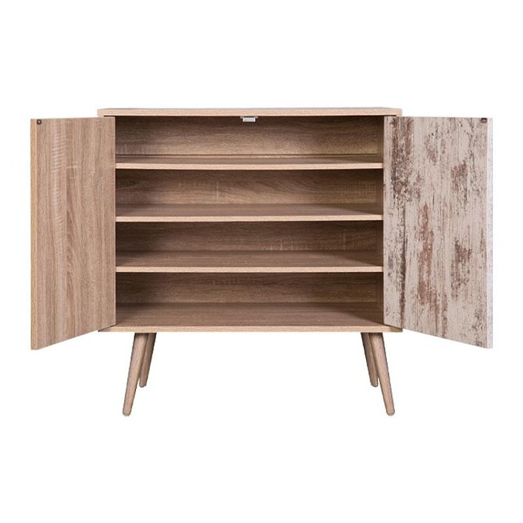 ΠΑΠΟΥΤΣΟΘΗΚΗ Fylliana "Lounge" SONOMA OAK 75x37x75εκ 271-123-061