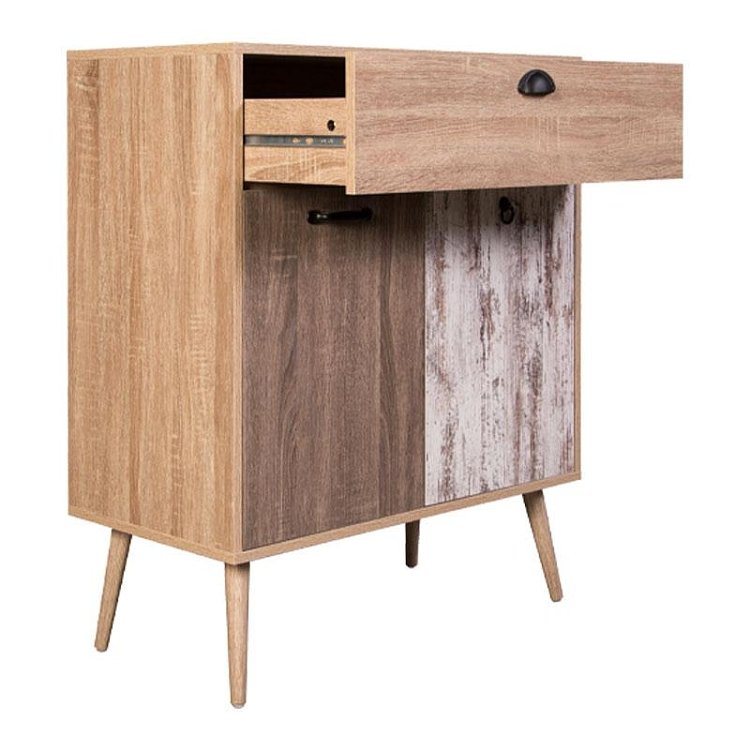 ΠΑΠΟΥΤΣΟΘΗΚΗ Fylliana "Lounge" SONOMA OAK 78x37x92εκ 271-123-062