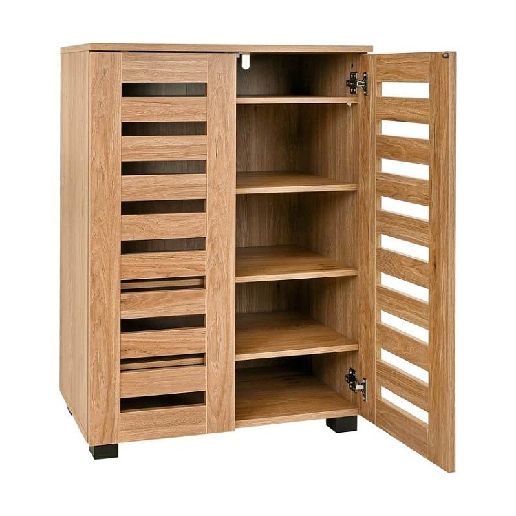 ΠΑΠΟΥΤΣΟΘΗΚΗ Fylliana "Vento" ΜΕ 4 ΡΑΦΙΑ ΧΡΩΜΑ Artisan OAK 60x33x87εκ 271-226-080