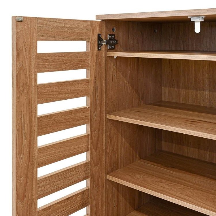 ΠΑΠΟΥΤΣΟΘΗΚΗ Fylliana "Vento" ΜΕ 4 ΡΑΦΙΑ ΧΡΩΜΑ Artisan OAK 60x33x87εκ 271-226-080