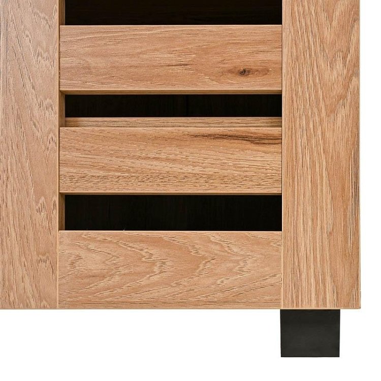 ΠΑΠΟΥΤΣΟΘΗΚΗ Fylliana "Vento" ΜΕ 4 ΡΑΦΙΑ ΧΡΩΜΑ Artisan OAK 60x33x87εκ 271-226-080