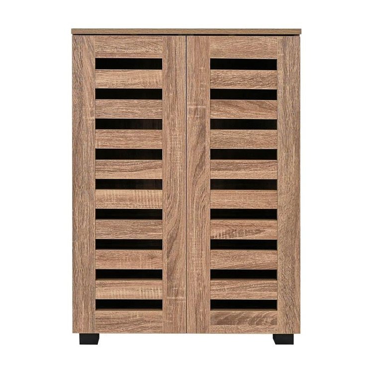 ΠΑΠΟΥΤΣΟΘΗΚΗ Fylliana "Vento" ΜΕ 4 ΡΑΦΙΑ ΧΡΩΜΑ GREY OAK 60x33x87εκ 271-226-079