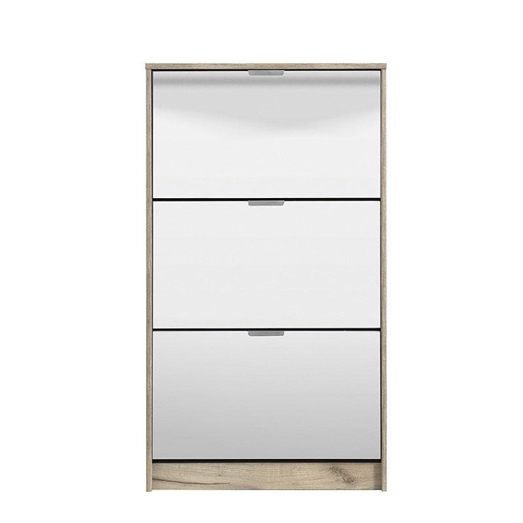 ΠΑΠΟΥΤΣΟΘΗΚΗ Hugo 23 Grey Oak ΜΕ ΚΑΘΡΕΦΤΗ 67x28x119εκ 11008519