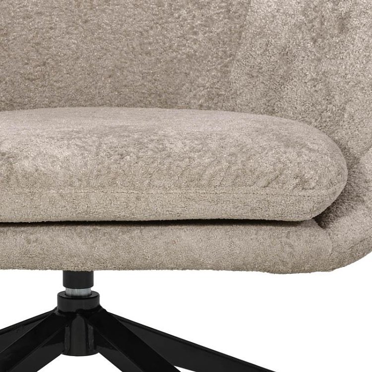 ΠΟΛΥΘΡΟΝΑ 360° Fylliana "Selene" ΜΠΕΖ ΧΡΩΜΑ 81x87x96εκ 639-225-019