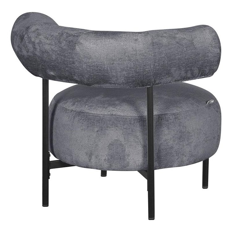 ΠΟΛΥΘΡΟΝΑ Fylliana 0274 ΓΚΡΙ ΥΦΑΣΜΑ 70x80x72εκ 617-124-096