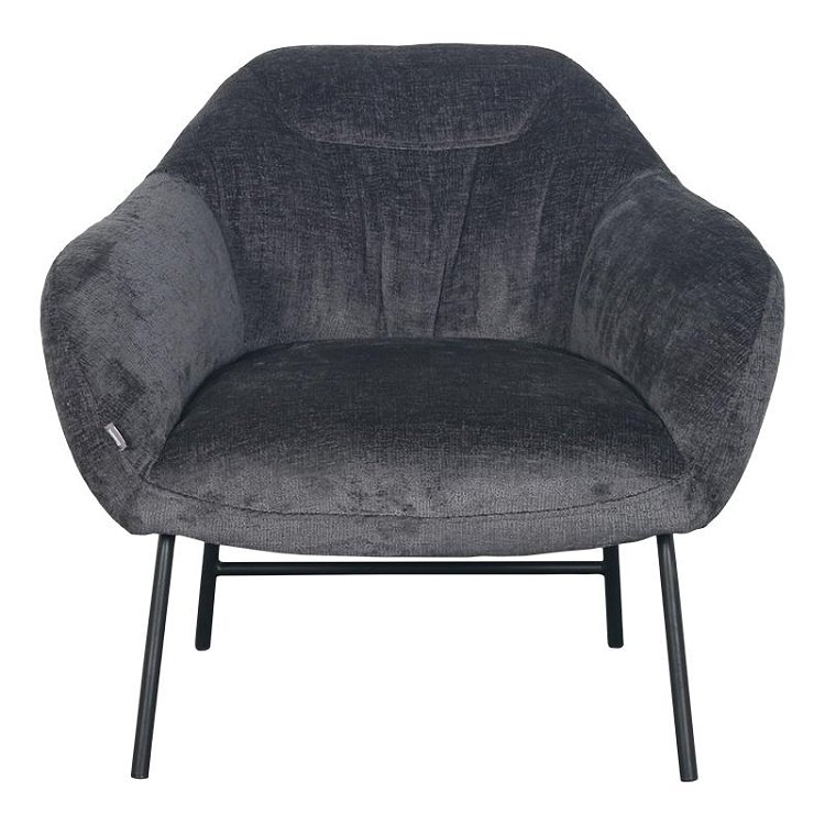 ΠΟΛΥΘΡΟΝΑ Fylliana 0276 ΓΚΡΙ ΥΦΑΣΜΑ 82x79x73εκ 617-124-100