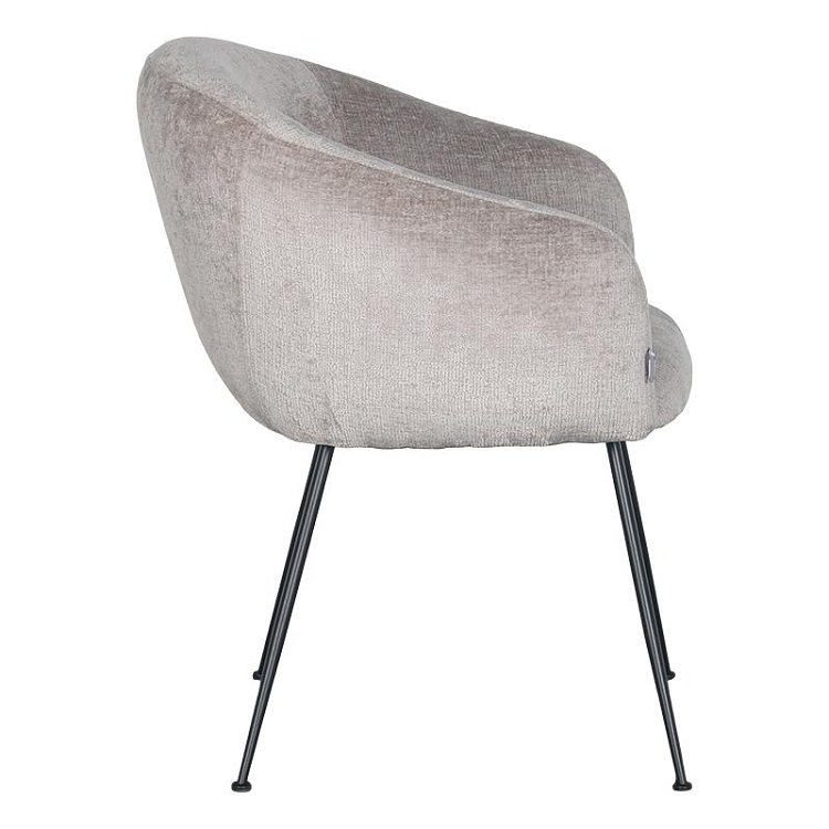 ΠΟΛΥΘΡΟΝΑ Fylliana 1280 ΜΠΕΖ-ΚΑΦΕ ΥΦΑΣΜΑ 62x60x79εκ 617-124-105