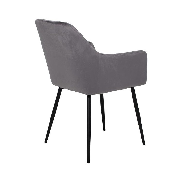 ΠΟΛΥΘΡΟΝΑ Fylliana 23162 ΓΚΡΙ ΧΡΩΜΑ 60x60x87εκ 2τμχ 631-124-041