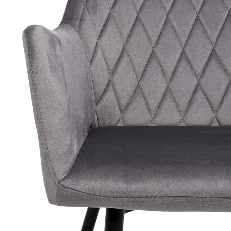 ΠΟΛΥΘΡΟΝΑ Fylliana 23162 ΓΚΡΙ ΧΡΩΜΑ 60x60x87εκ 2τμχ 631-124-041
