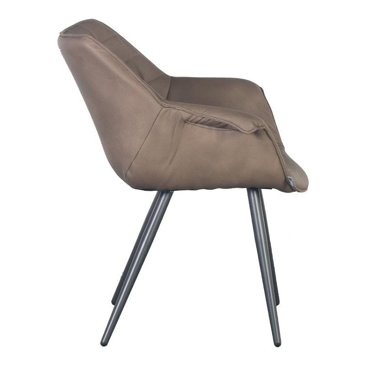 ΠΟΛΥΘΡΟΝΑ Fylliana C-910Β ΚΑΦΕ ΥΦΑΣΜΑ 62x65x82 2τμχ 617-121-081