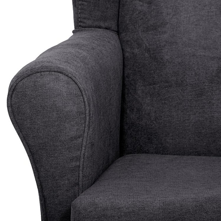 ΠΟΛΥΘΡΟΝΑ Fylliana CLASSIC 24 ΣΚΟΥΡΟ ΓΚΡΙ ΥΦΑΣΜΑ 80x80x114εκ 872-92-014