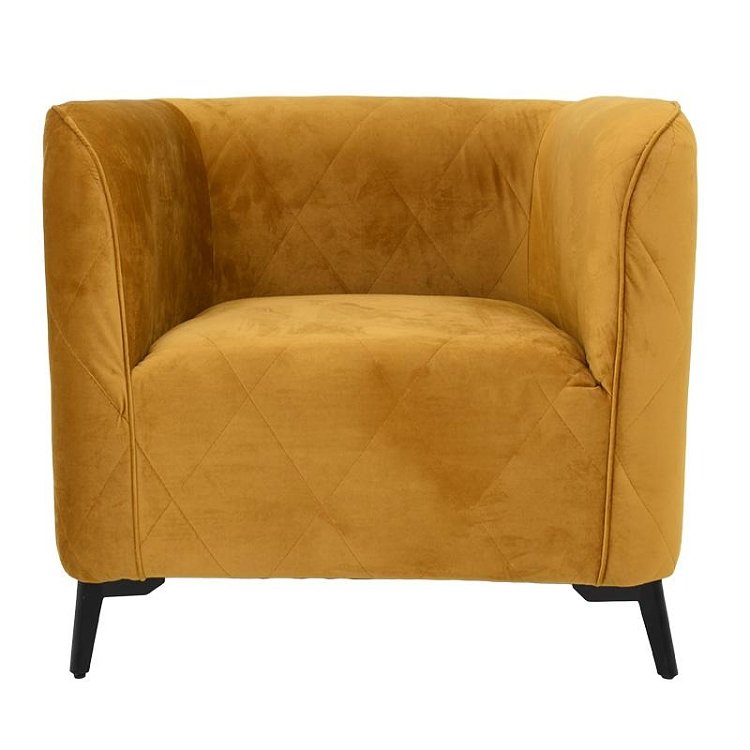 ΠΟΛΥΘΡΟΝΑ Fylliana Cube ΚΙΤΡΙΝΟ ΧΡΩΜΑ 80x72x70εκ 831-122-829
