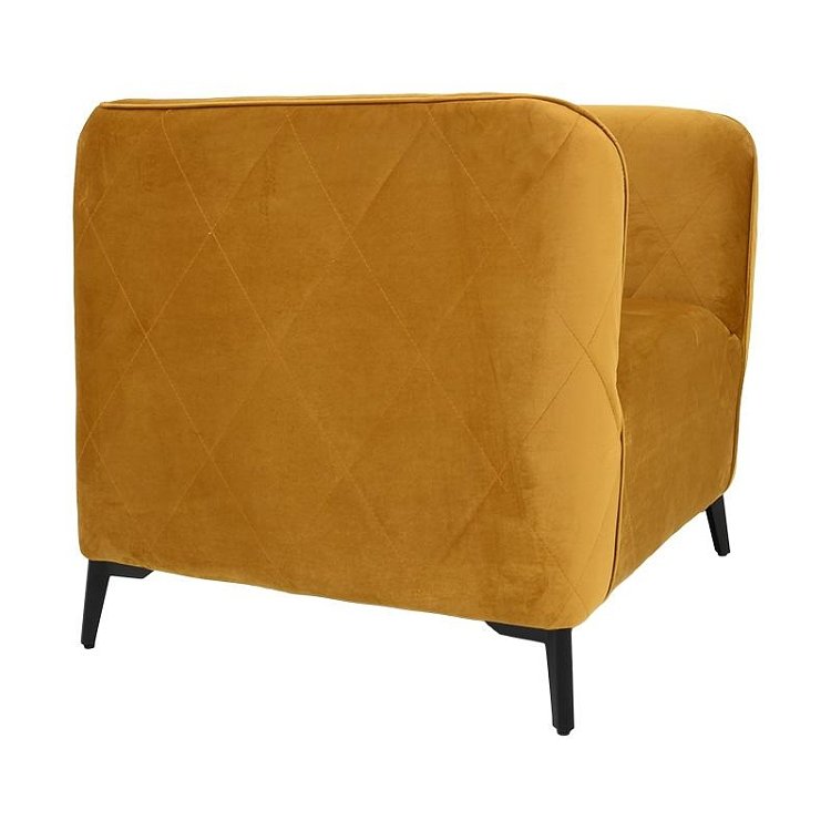 ΠΟΛΥΘΡΟΝΑ Fylliana Cube ΚΙΤΡΙΝΟ ΧΡΩΜΑ 80x72x70εκ 831-122-829