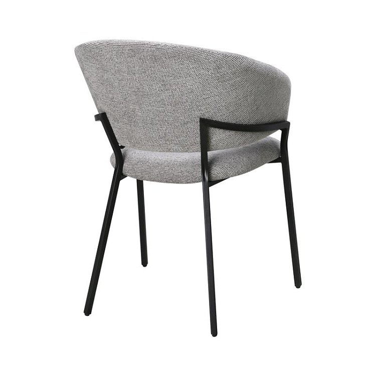 ΠΟΛΥΘΡΟΝΑ Fylliana FL24116 ΓΚΡΙ ΥΦΑΣΜΑ ΧΡΩΜΑ 58x62x83εκ 2τμχ 631-225-048