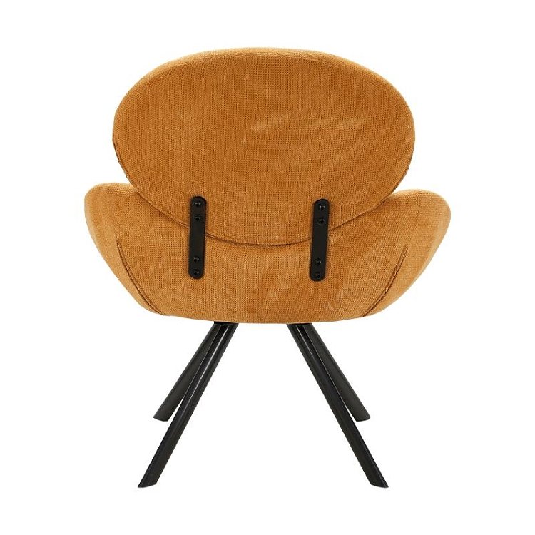 ΠΟΛΥΘΡΟΝΑ Fylliana Melany ΚΙΤΡΙΝΟ ΧΡΩΜΑ 70x76x89εκ 639-124-002