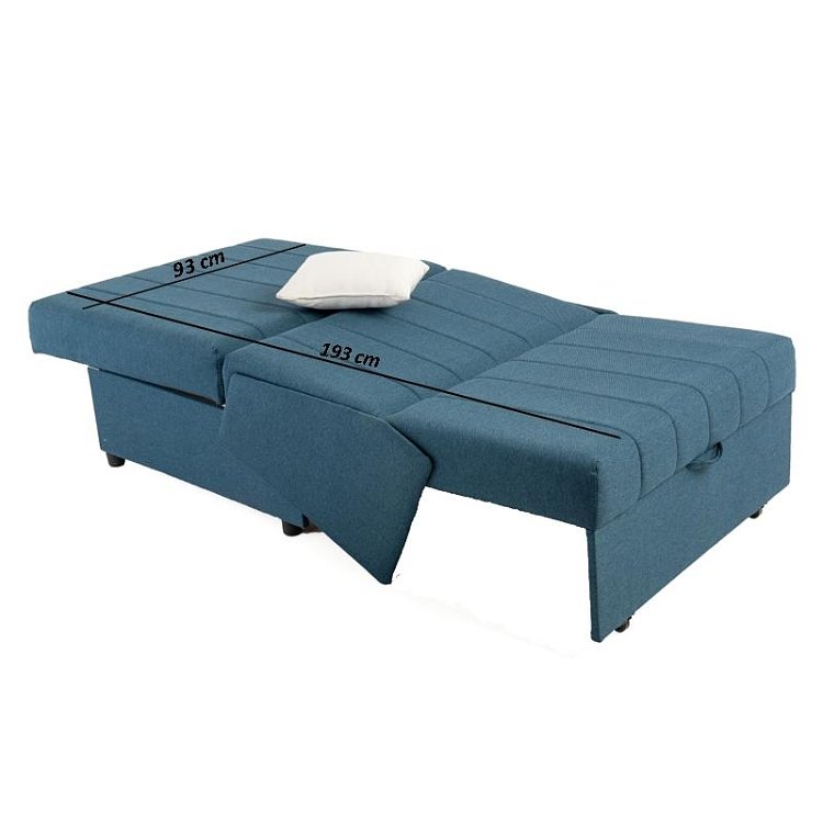 ΠΟΛΥΘΡΟΝΑ Fylliana New Montana ΜΠΛΕ-ΛΕΥΚΟ BOMBAY 95x100x92εκ 839-82-577