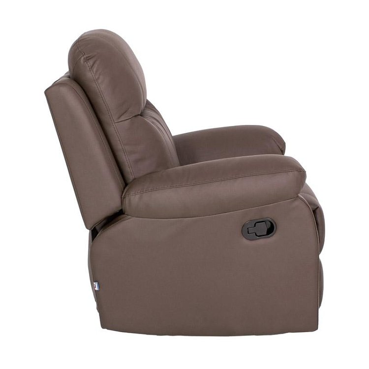 ΠΟΛΥΘΡΟΝΑ Fylliana RELAX CHICAGO 1122 ΓΚΡΙ-ΜΟΚΑ ΤΕΧΝΟΔΕΡΜΑ 97x90x100εκ 872-92-017