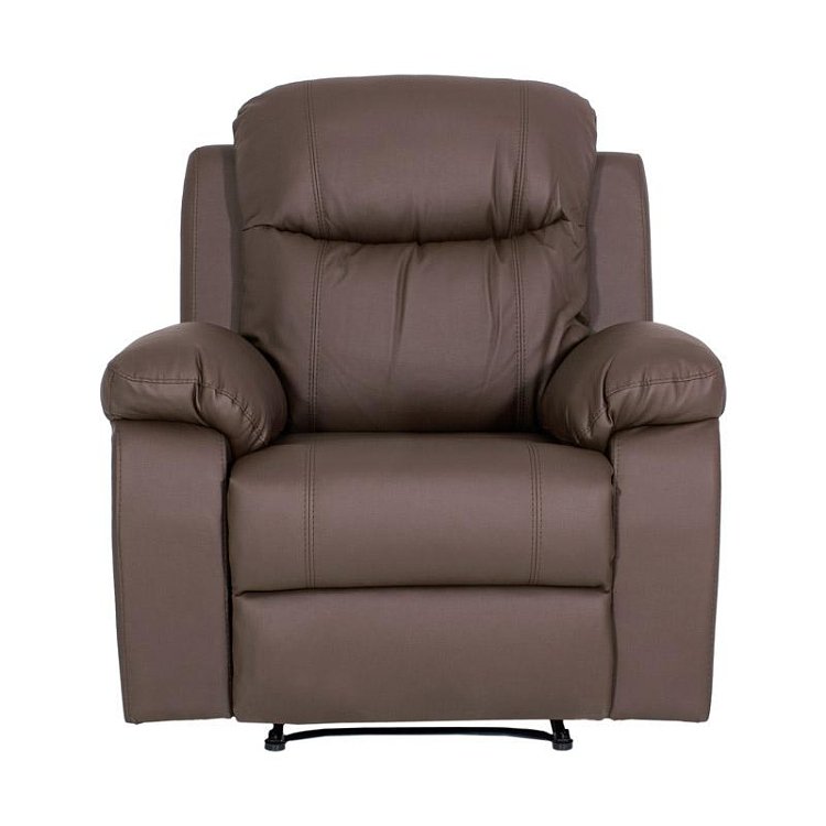ΠΟΛΥΘΡΟΝΑ Fylliana RELAX CHICAGO 1122 ΓΚΡΙ-ΜΟΚΑ ΤΕΧΝΟΔΕΡΜΑ 97x90x100εκ 872-92-017