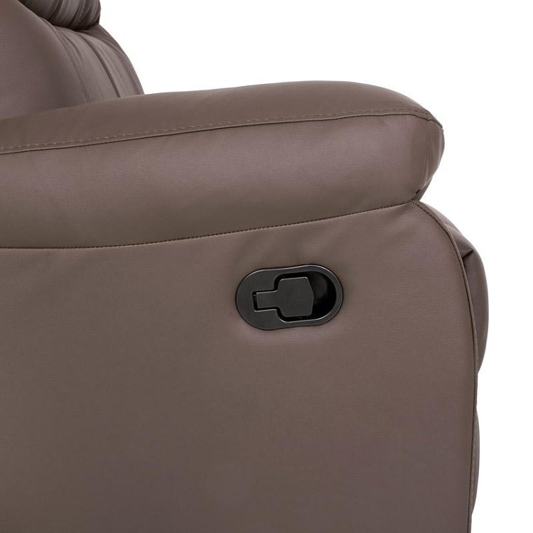 ΠΟΛΥΘΡΟΝΑ Fylliana RELAX CHICAGO 1122 ΓΚΡΙ-ΜΟΚΑ ΤΕΧΝΟΔΕΡΜΑ 97x90x100εκ 872-92-017