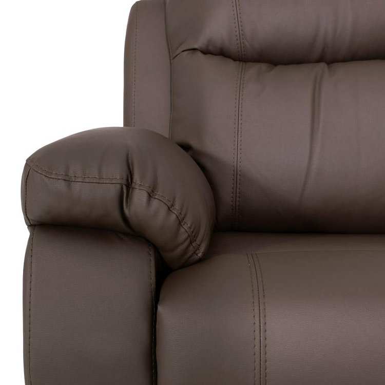 ΠΟΛΥΘΡΟΝΑ Fylliana RELAX CHICAGO 1122 ΓΚΡΙ-ΜΟΚΑ ΤΕΧΝΟΔΕΡΜΑ 97x90x100εκ 872-92-017