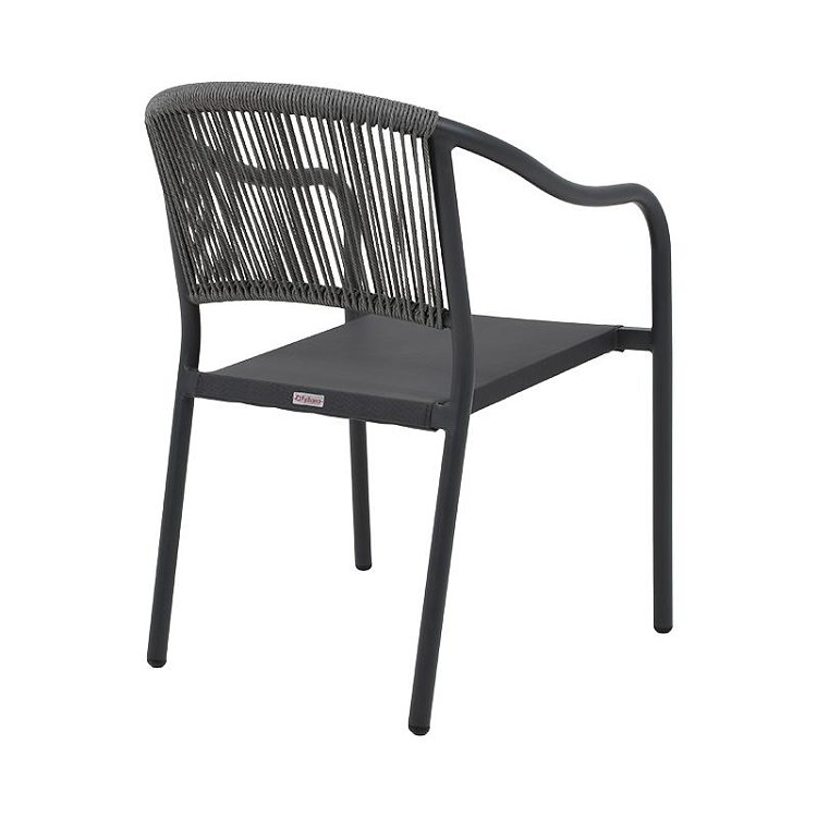 ΠΟΛΥΘΡΟΝΑ ΚΗΠΟΥ Fylliana DAKAR ΓΚΡΙ ΧΡΩΜΑ 57x63x80εκ 0043-124-003