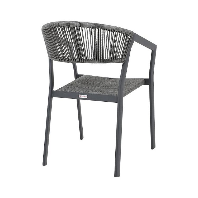 ΠΟΛΥΘΡΟΝΑ ΚΗΠΟΥ Fylliana DJENNE ΓΚΡΙ ΧΡΩΜΑ 57x61x81εκ 0043-124-009