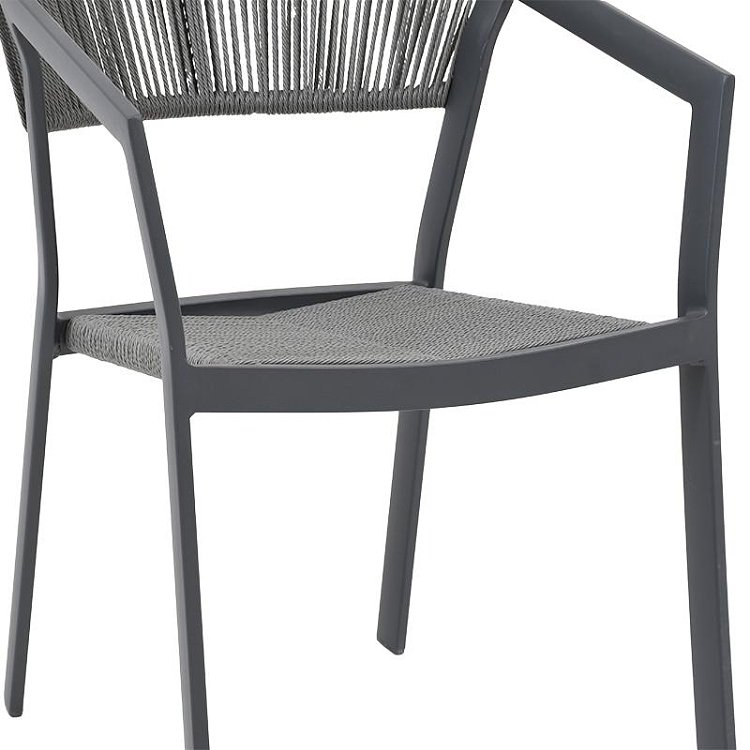 ΠΟΛΥΘΡΟΝΑ ΚΗΠΟΥ Fylliana DJENNE ΓΚΡΙ ΧΡΩΜΑ 57x61x81εκ 0043-124-009