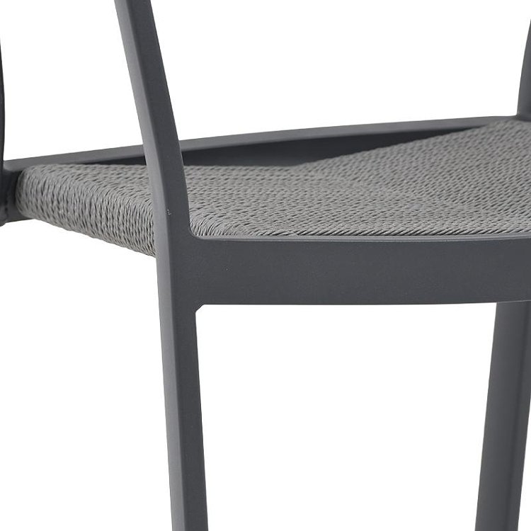 ΠΟΛΥΘΡΟΝΑ ΚΗΠΟΥ Fylliana DJENNE ΓΚΡΙ ΧΡΩΜΑ 57x61x81εκ 0043-124-009