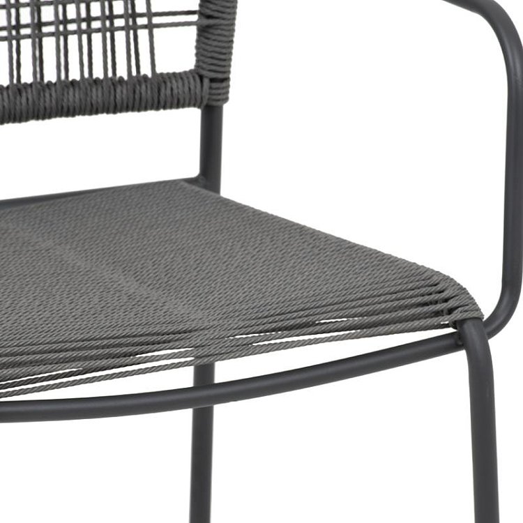 ΠΟΛΥΘΡΟΝΑ ΚΗΠΟΥ Fylliana "Leana" ΓΚΡΙ ΧΡΩΜΑ 56x59x80εκ 0044-124-002