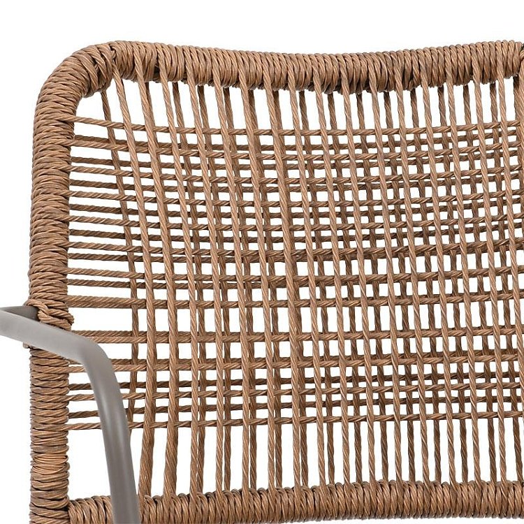 ΠΟΛΥΘΡΟΝΑ ΚΗΠΟΥ Fylliana "Leana" ΚΑΦΕ ΧΡΩΜΑ 56x59x80εκ 0044-124-003