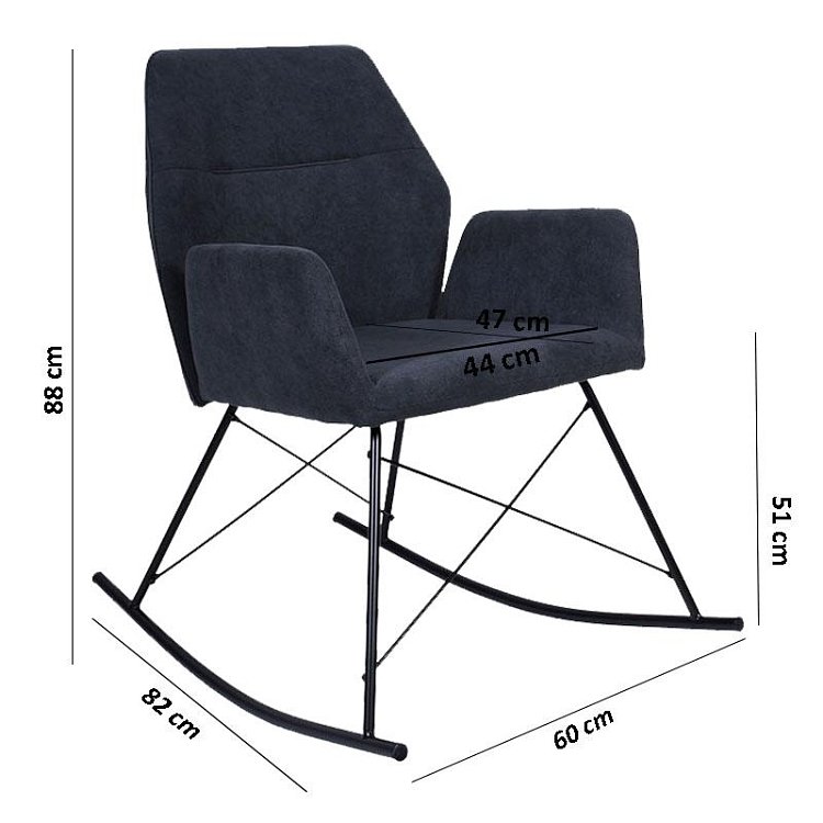 ΠΟΛΥΘΡΟΝΑ ΚΟΥΝΙΣΤΗ Fylliana Υ-001 ΓΚΡΙ 60x82x88εκ 617-91-057