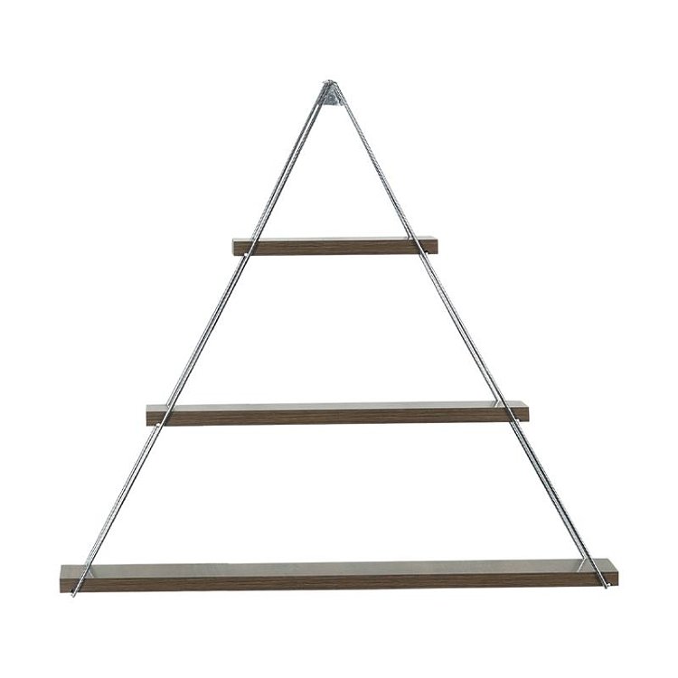ΡΑΦΙ ΤΟΙΧΟΥ Fylliana "Elmira" Triangle ΚΑΡΥΔΙ 74x13x61εκ 891-221-018