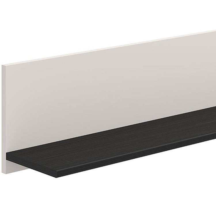 ΡΑΦΙ ΤΟΙΧΟΥ SAVOIA ZP CASHMERE-ΑΝΑΓΛΥΦΟ ΜΑΥΡΟ 137x20x24εκ d.f.l 11013524
