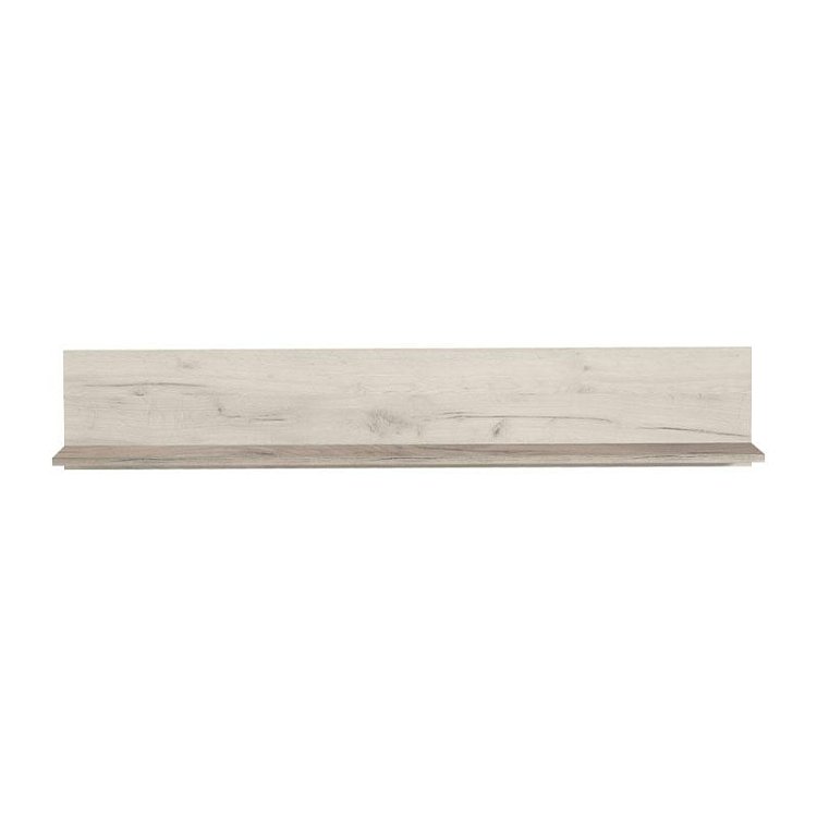 ΡΑΦΙ ΤΟΙΧΟΥ KENT ZP WHITE OAK - GREY OAK 138x19.5x24εκ f.l.d 11011882