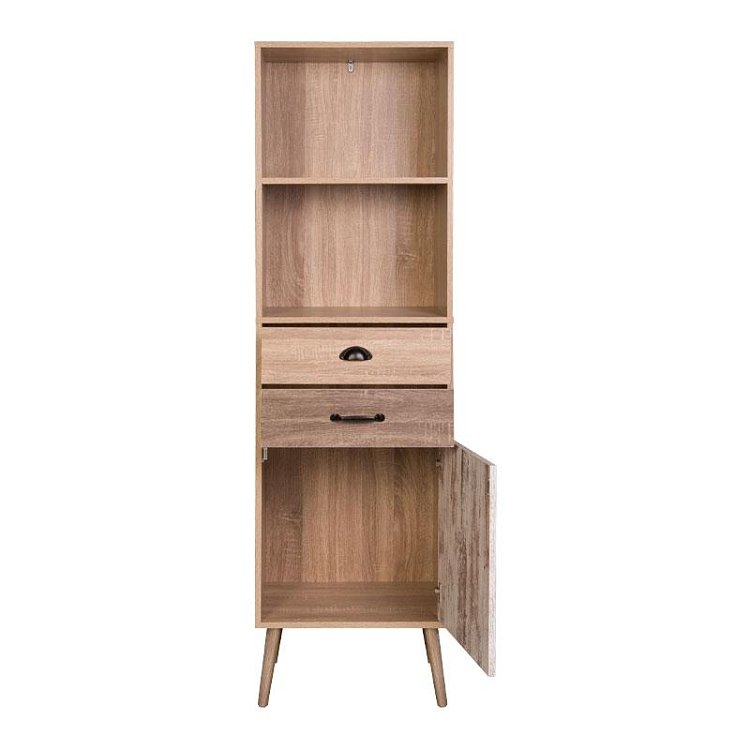 ΡΑΦΙΕΡΑ Fylliana "Lounge" SONOMA OAK 50x39,5x171εκ 271-123-058