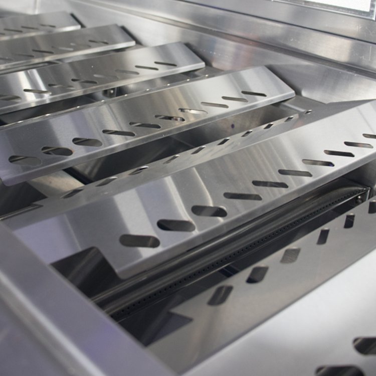 THERMOGATZ TGH-BI-B8B-G BBQ Υγραερίου Μαύρο 26.7kW 03.313.418