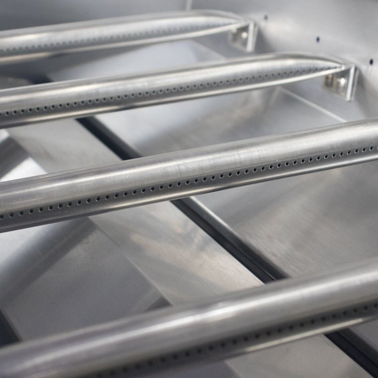THERMOGATZ TGH-BI-B8B-G BBQ Υγραερίου Μαύρο 26.7kW 03.313.418