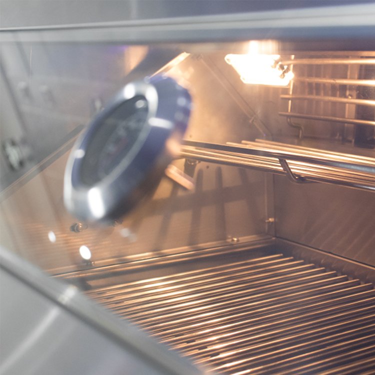 THERMOGATZ TGH-BI-B8B-G BBQ Υγραερίου Μαύρο 26.7kW 03.313.418